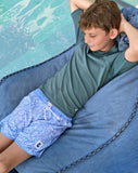 Load image into Gallery viewer, Periwinkle Seasong Quick Dry Beach Shorts