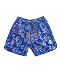 Load image into Gallery viewer, Navy Seasong Quick Dry Beach Shorts