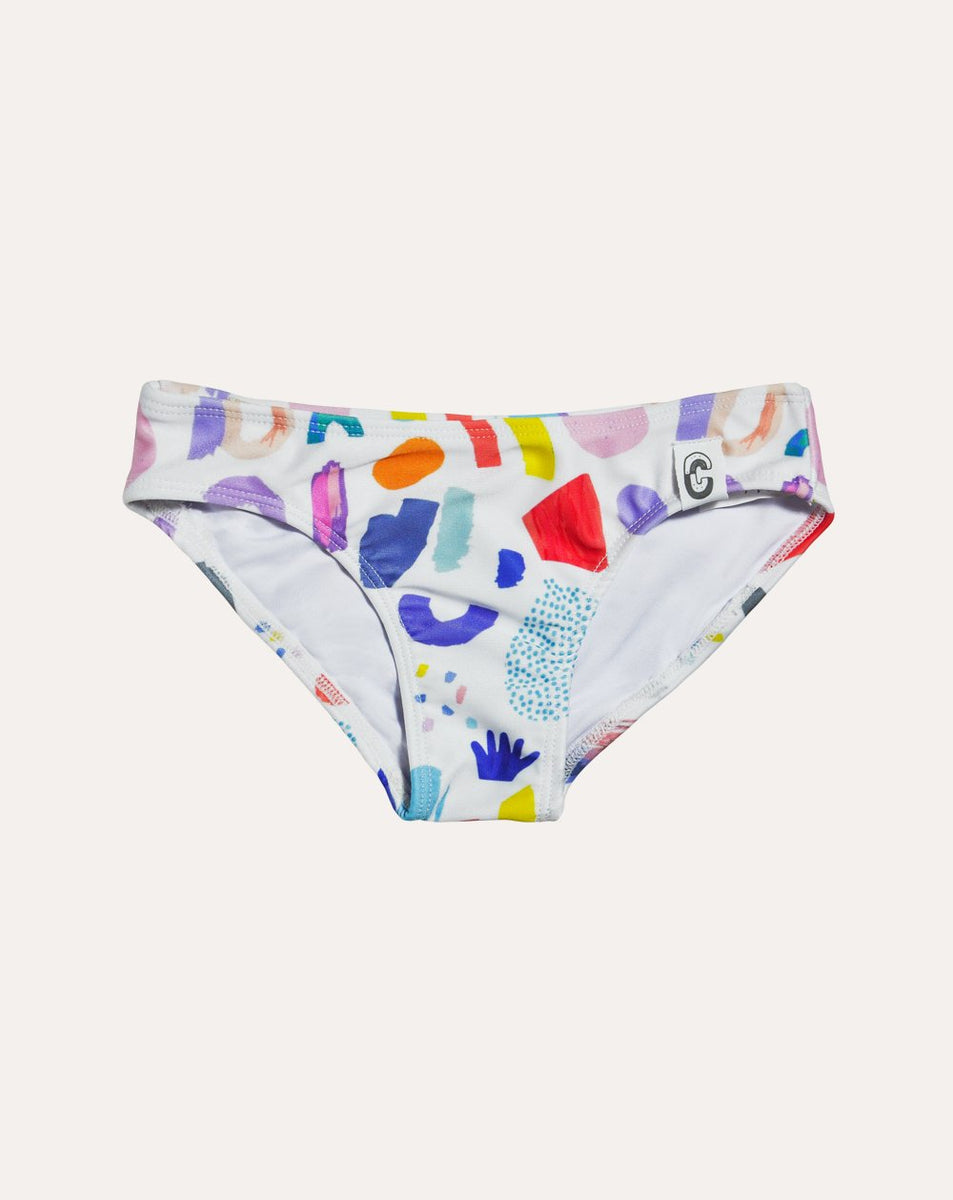 Bonbon Plain Bikini Bottom to Complement Rash Top – cosmocrewkids.com