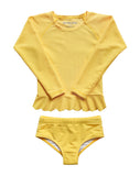 Load image into Gallery viewer, Lemon Ribbed Scallop Set
